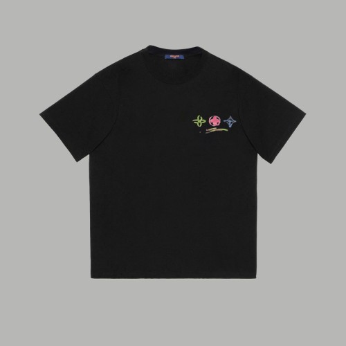 Louis Vuitton Luxury Brand Men Womens Short Sleeve T-Shirt   