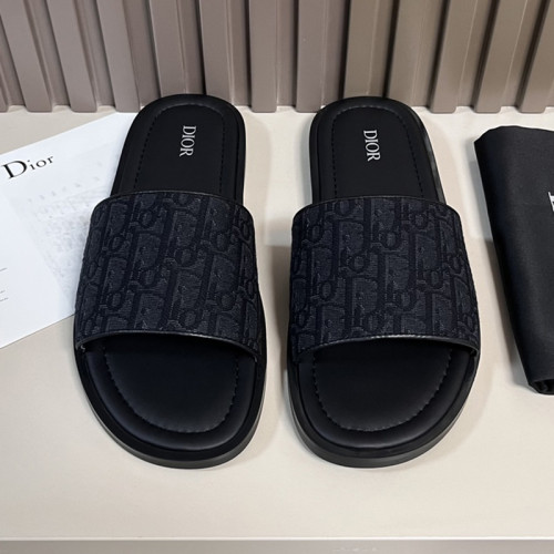 Dior Men Shoes Sandals Luxury Brand Fashion DIOR AQUA SANDAL Black Dior Oblique Jacquard with Original Box 3SA135ZSA_H969 Whatsapp 
