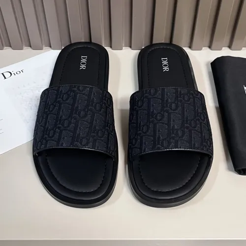 Dior Men Shoes Sandals Luxury Brand Fashion DIOR AQUA SANDAL Black Dior Oblique Jacquard with Original Box 3SA135ZSA_H969 Whatsapp 