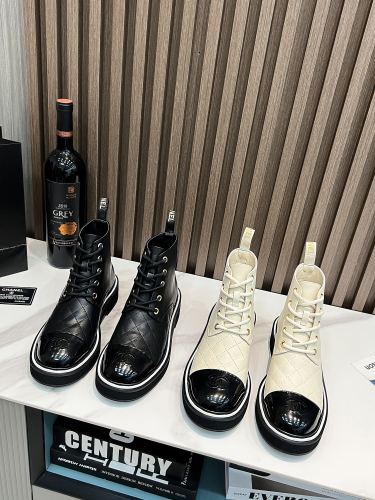Chanel Womens Shoes Boots Luxury Brand Design with Original Box Women Fashion Ankle Boots Booties