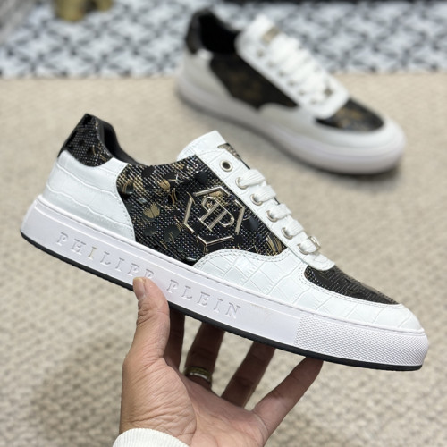 Philipp Plein Men Shoes Sneakers Low Top Sneaker Fashion Design Luxury Brand Trainer Predator TM with Original Box Whatsapp 