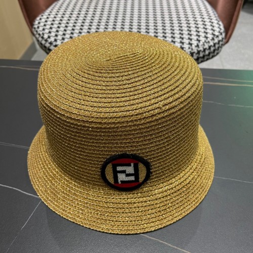 Fendi Womens Bucket Hat Luxury Brand Design Fendi Cap with Original Box  