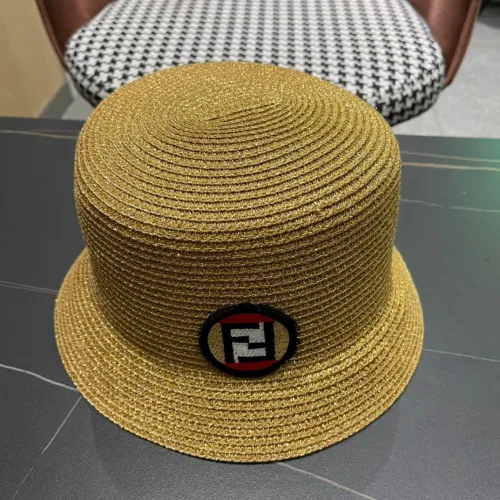 Fendi Womens Bucket Hat Luxury Brand Design Fendi Cap with Original Box  