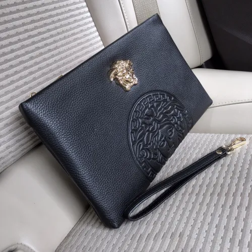 Versace Mens Bags Clutches Wallets Clutch Designer Luxury Brand LA MEDUSA with Original Box