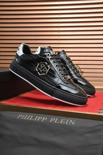 Philipp Plein Men Shoes Sneakers Low Top Sneaker Fashion Design Luxury Brand Trainer Predator TM with Original Box Whatsapp 