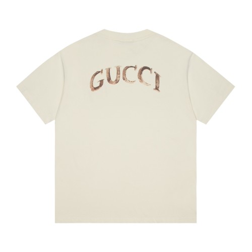 Gucci Luxury Brand Women Mens Short Sleeve T-Shirt   