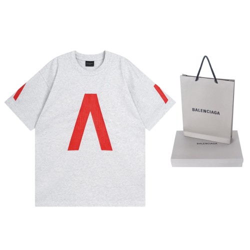 Balenciaga Luxury Brand Women Mens Short Sleeve T-Shirt   