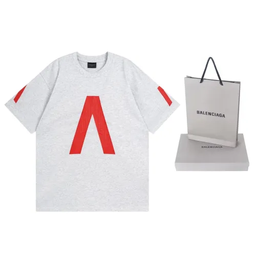 Balenciaga Luxury Brand Women Mens Short Sleeve T-Shirt   