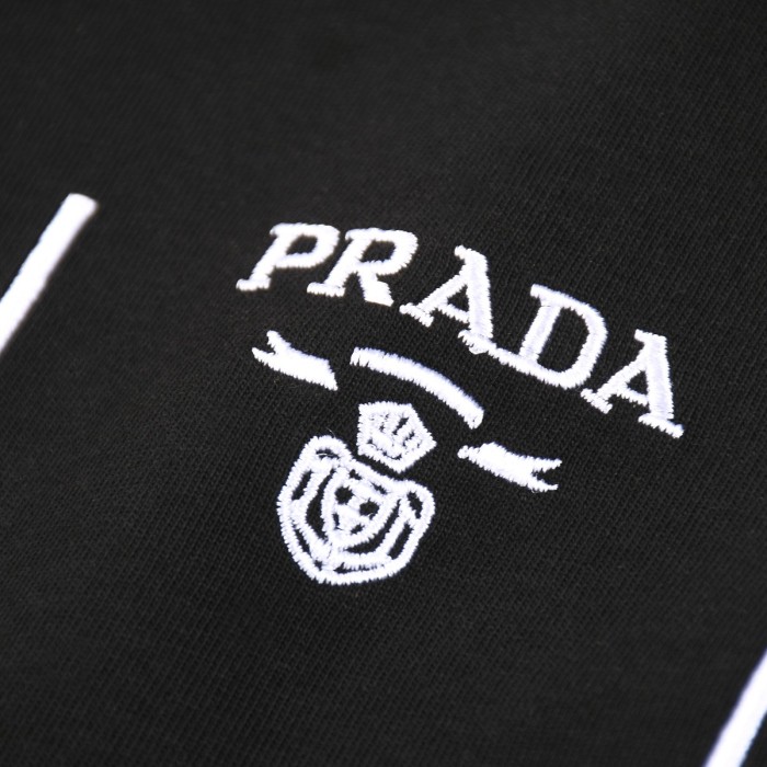 Prada Luxury Brand Men Womens Short Sleeve T-Shirt   