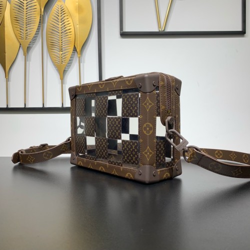 Louis Vuitton Mens Bag Luxury Brand Fashion Type Soft Trunk M20871 with Original Box