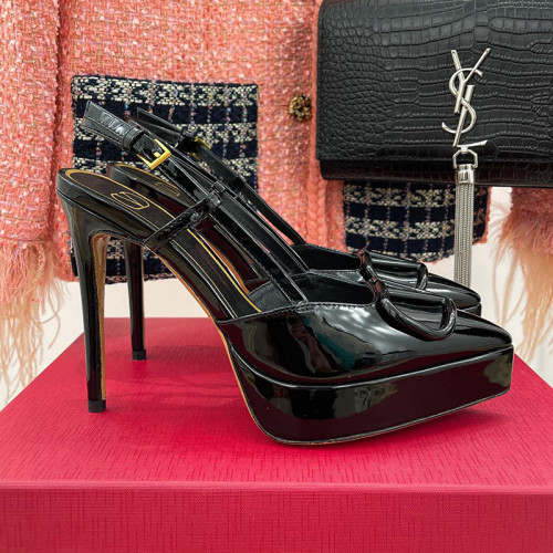 Valentino Garavani Women Fashion Shoes Pumps Luxury Brand Vlogo Signature Calfskin with Original Box 10cm Heel
