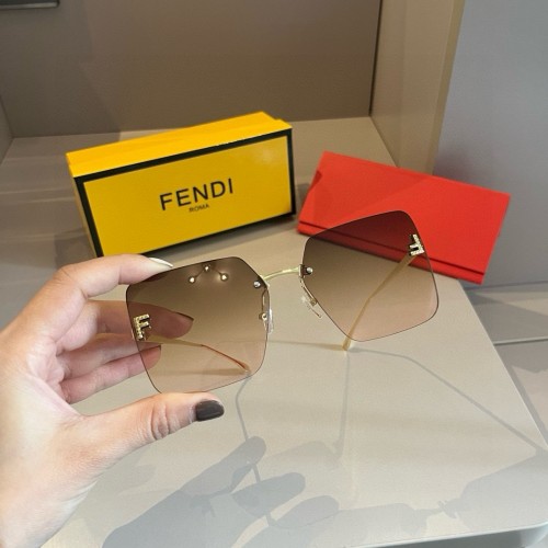 Fendi Sunglasses Luxury Brand Men Womens Sunglasses with Original Box  