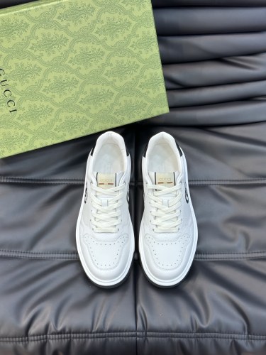Gucci Mens Shoes Sneakers Luxury Brand Fashion Men's Gucci Re-Web trainer in leather with Original Box Whatsapp 