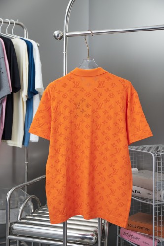 Louis Vuitton Luxury Brand Men Womens Short Sleeve Knit T-Shirt   