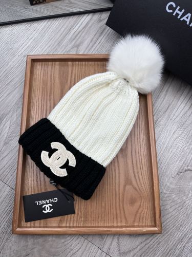 Chanel Womens Hats Luxury Brand Knit Hat with Original Box  