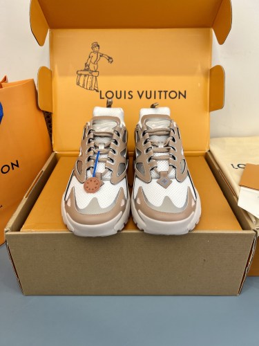 Louis Vuitton Men Shoes Fashion Sneakers Luxury Brand Mens LV RUNNER TATIC SNEAKER with Original Box 1A9UOJ Whatsapp 