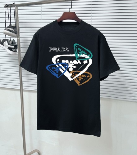 Prada Luxury Brand Men Womens Short Sleeve T-Shirt   