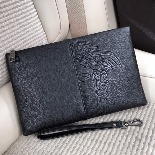 Versace Mens Bags Clutches Wallets Clutch Designer Luxury Brand LA MEDUSA with Original Box