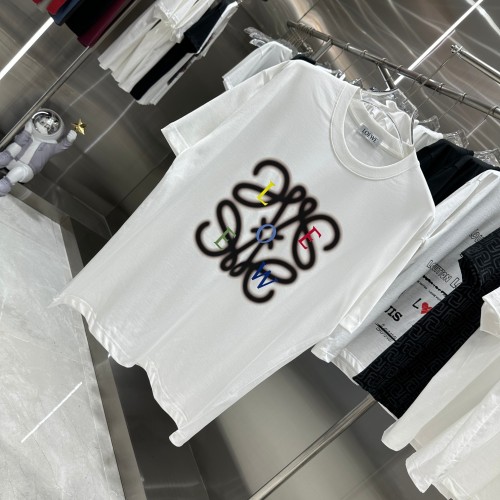 Loewe Luxury Brand Men Womens Short Sleeve T-Shirt   