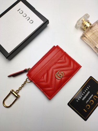 Gucci Womens Bag Wallets Clutch Luxury Brand Card Holder with Original Box