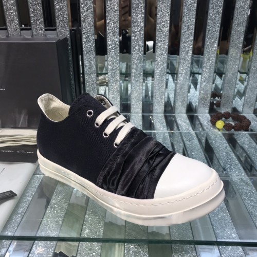 Rick Owens Men Shoes Sneakers Breathable Mens Casual Shoes with Original Box
