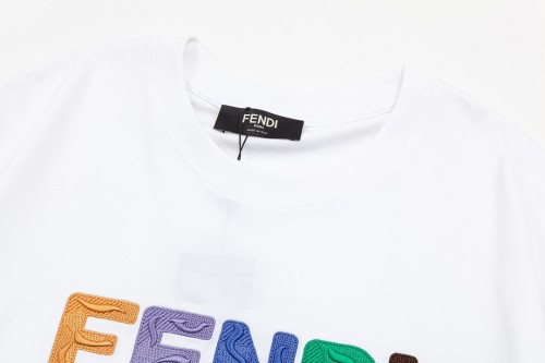 Fendi Luxury Brand Women Mens Short Sleeve T-Shirt   