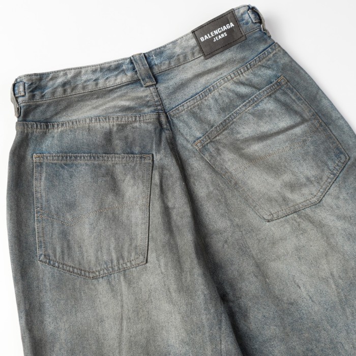 Balenciaga Luxury Brand Women Mens Pant Jeans with Original Box   