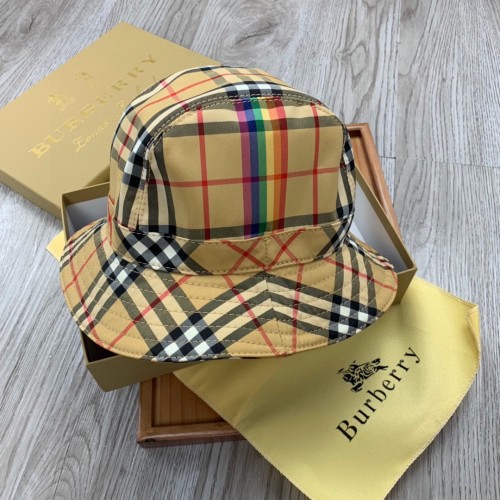Burberry Womens Mens Cap Bucket Hat Luxury Brand with Original Box  