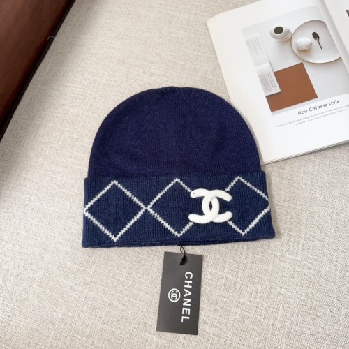 Chanel Womens Hats Luxury Brand Knit Hat with Original Box  