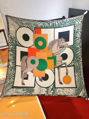 Hermes Scarves Womens Fashion Scarf Shawl 082