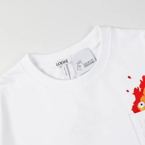 Loewe Luxury Brand Men Womens Short Sleeve T-Shirt   