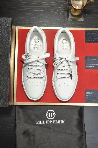 Philipp Plein Men Shoes Sneakers Low Top Sneaker Fashion Design Luxury Brand Trainer Predator TM with Original Box Whatsapp 