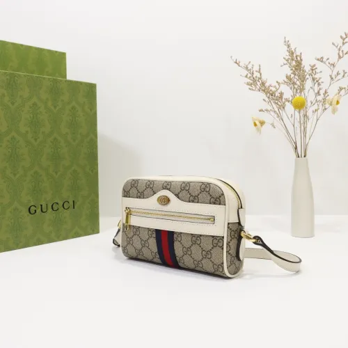 Gucci Womens Bags Shoulder Bags Luxury Brand Gucci 517350 96IWS 8745 Ophidia GG Supreme mini bag  