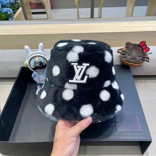Louis Vuitton Womens Mens Cap Bucket Hat Luxury Brand with Original Box  