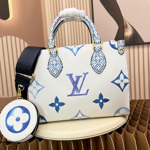 Louis Vuitton Womens Bags Handbags Luxury Brand LV ONTHEGO PM M58956 Handbags for Women with Original Box  