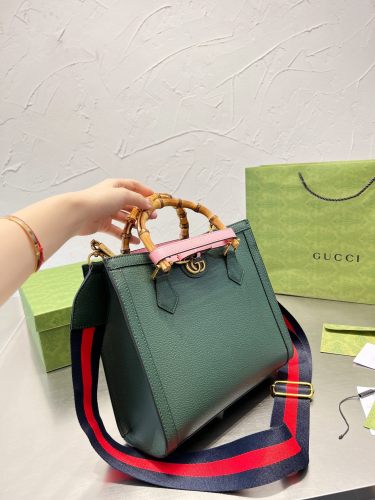 Gucci Womens Bags Shoulder Handbag Luxury Brand Gucci Diana jumbo GG small tote bag 702721 U3ZDT 3670
