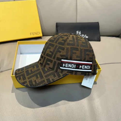 Fendi Men Womens Baseball Hat Luxury Brand Design Fendi Cap with Original Box  