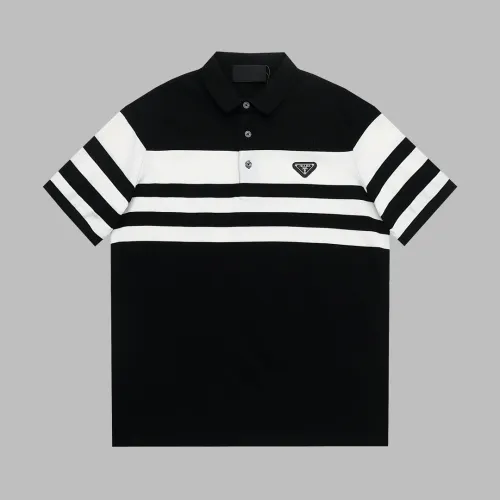Prada Luxury Brand Men Womens Short Sleeve T-Shirt Polo Shirt   