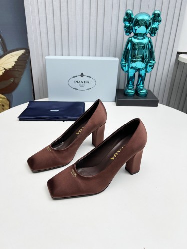 Prada Womens Shoes Sandals Casual Luxury Brand Pumps 8cm Heel with Original Box Whatsapp 