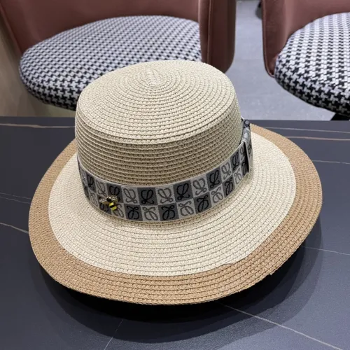 Loewe Womens Bucket Hat Luxury Brand Design Loewe Hats Straw Hat with Original Box  