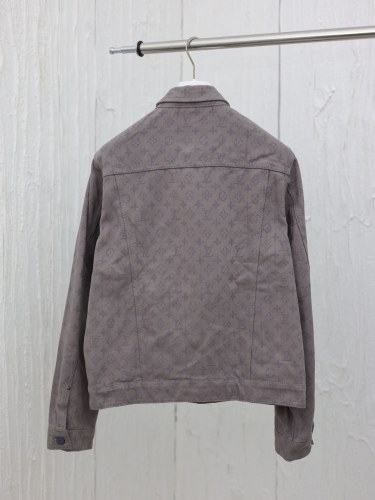 Louis Vuitton Men Womens Jackets Denim Coat Luxury Brand Mens Jackets Top Quality   