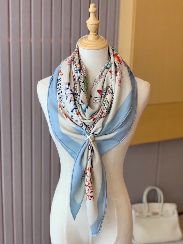 Hermes Scarves Womens Fashion Scarf Shawl 221