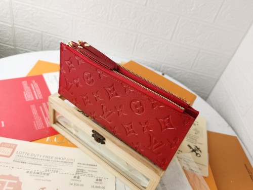 Louis Vuitton Mens Womens Wallets Purse Luxury Brand Designer Zippy WALLET M61269 with Original Box