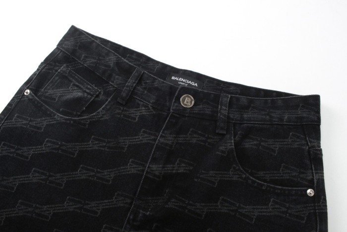 Balenciaga Luxury Brand Women Mens Pant Jeans with Original Box   