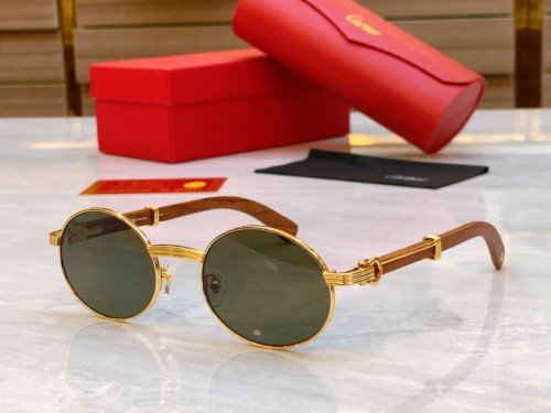 Cartier Sunglasses Luxury Brand Men Womens Sunglasses with Original Box  CT0464S