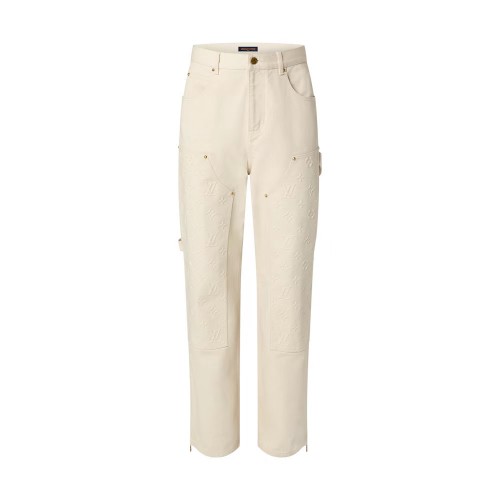 Louis Vuitton Luxury Brand Women Mens Pant Jeans   