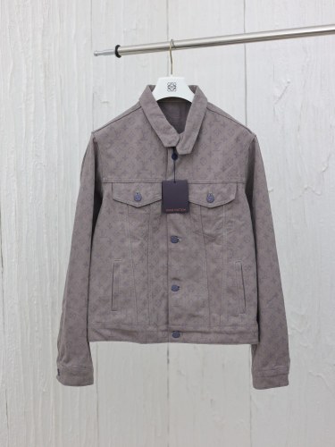 Louis Vuitton Men Womens Jackets Denim Coat Luxury Brand Mens Jackets Top Quality   