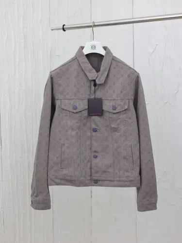 Louis Vuitton Men Womens Jackets Denim Coat Luxury Brand Mens Jackets Top Quality   