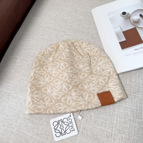 Loewe Men Womens Knit Hat Luxury Brand Design Loewe Hats with Original Box  