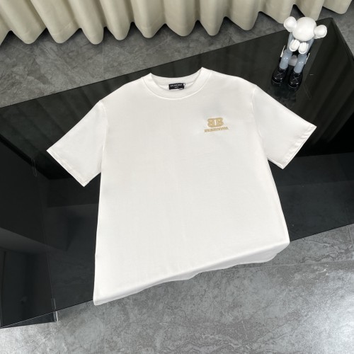 Balenciaga Luxury Brand Women Mens Short Sleeve T-Shirt   